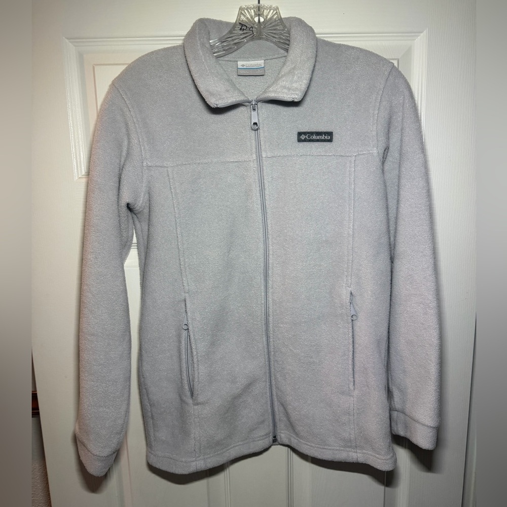Columbia Gray Fleece Jacket